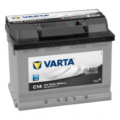 Varta Black Dynamic C14 5564000483122 akkumultor, 12V 56Ah 480A J+ EU, magas